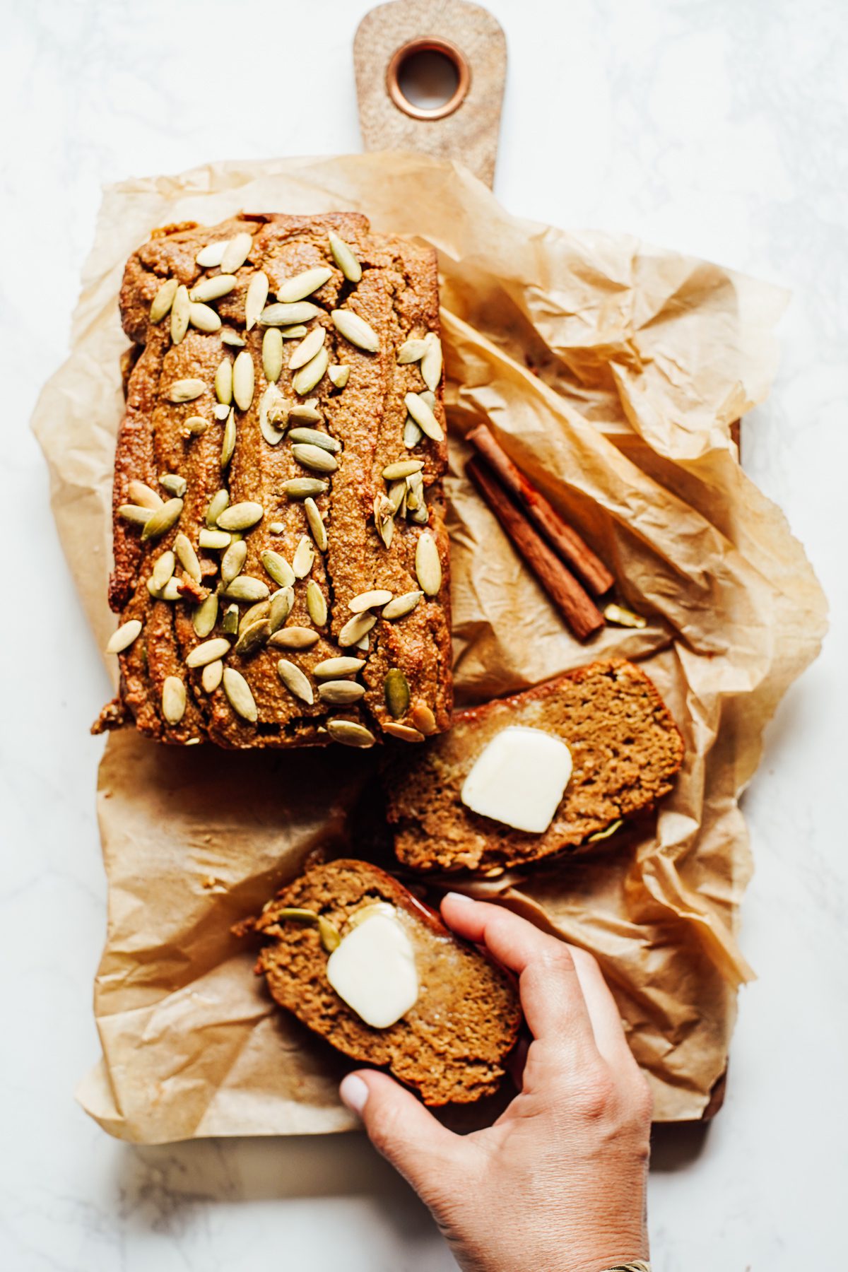 The Best Almond Flour Pumpkin Bread