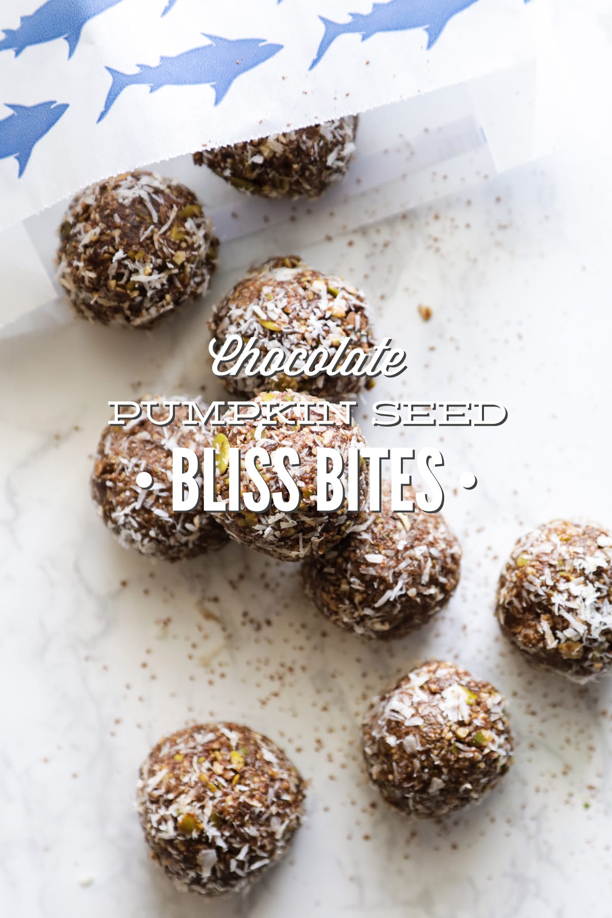 Chocolate Pumpkin Seed Bliss Bites