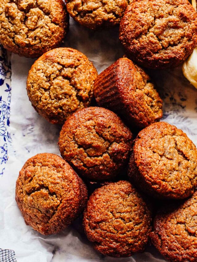 Easy Healthy Banana Muffins Recipe