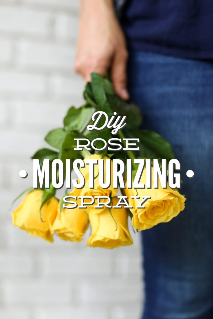 DIY Rose Moisturizing Spray