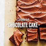 Einkorn Chocolate Cake Recipe