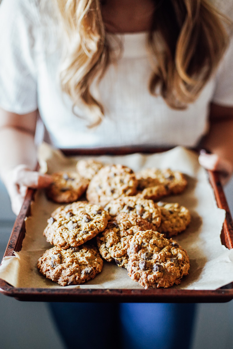 Einkorn Oatmeal Cookies (Chocolate Chip or Raisin)