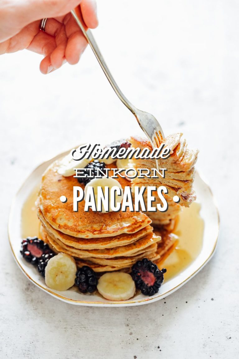 Homemade Einkorn Pancakes