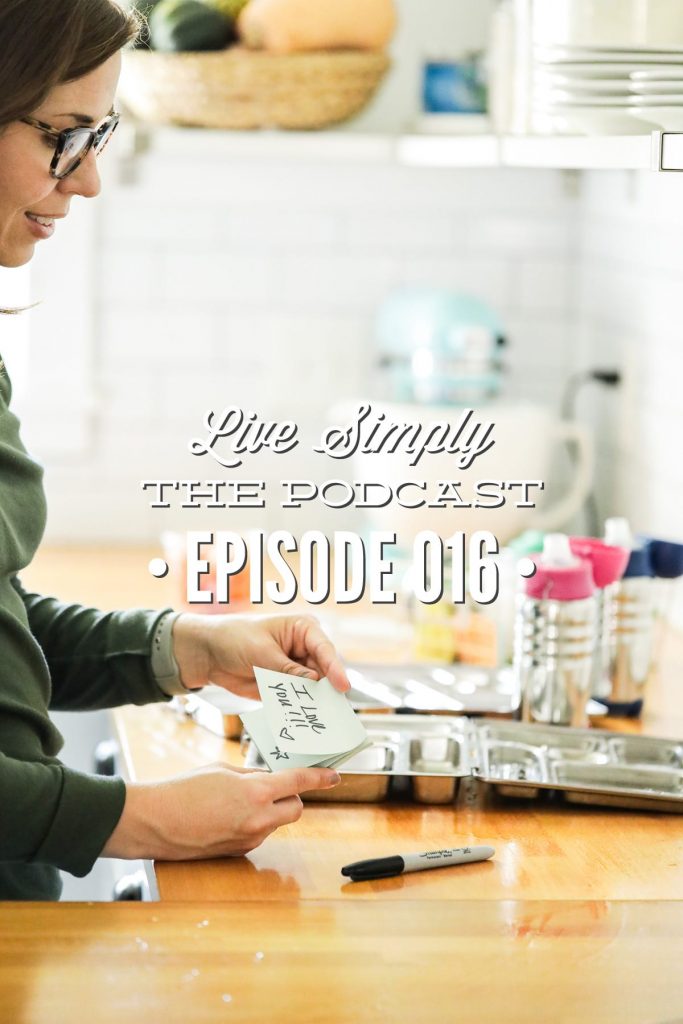 Live Simply, The Podcast Episode 016: Simplify School Mornings With A Breakfast Routine and How to Pack Simple Real Food Lunches With Renee From Raising Generation Nourished