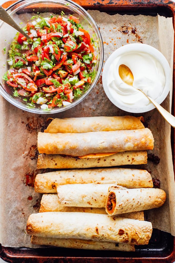 Ground beef taquitos