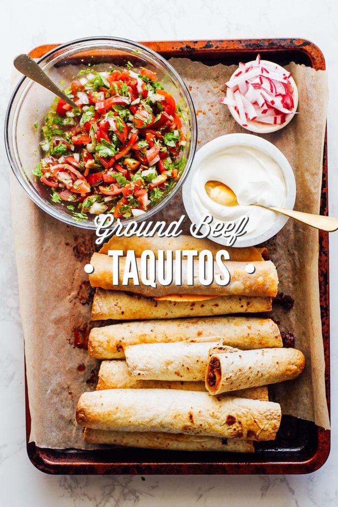 Ground Beef Taquitos