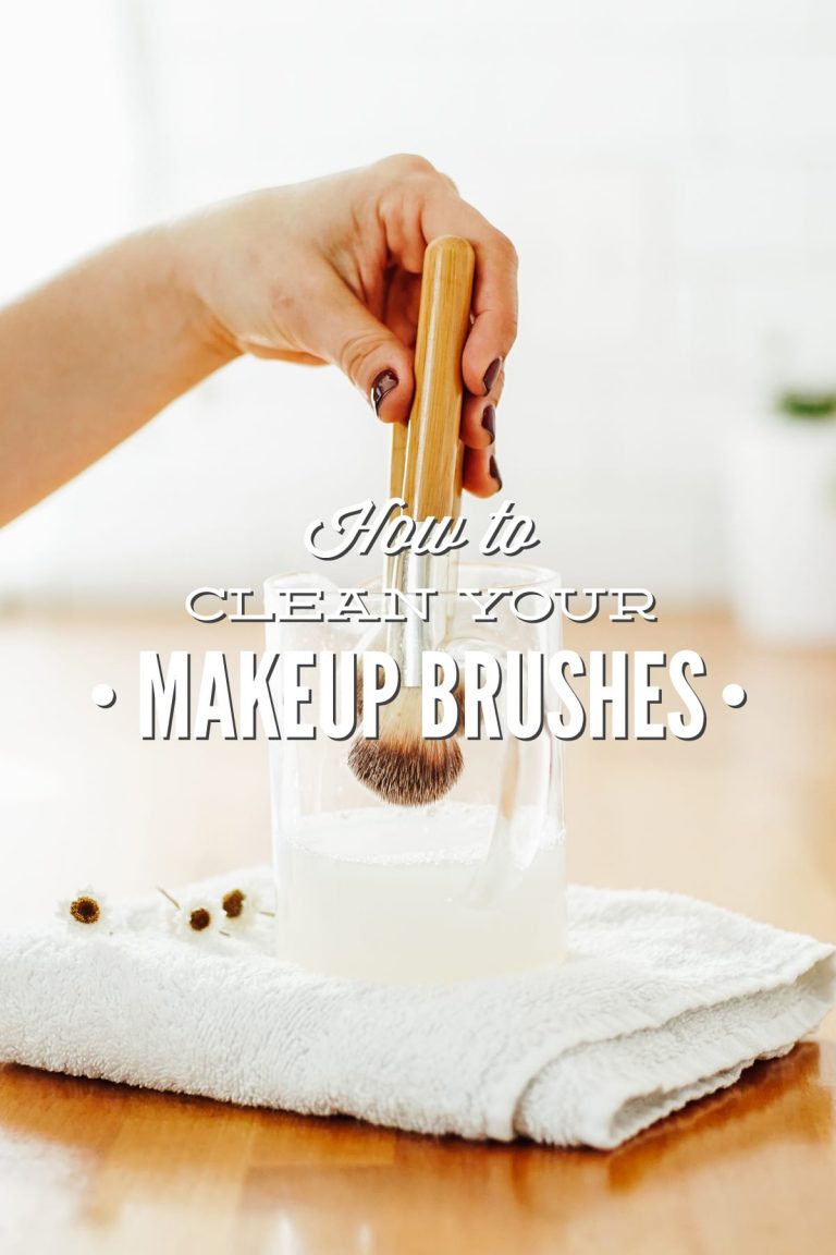 How to Clean Makeup Brushes