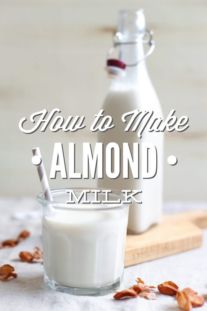 how to make almond milk