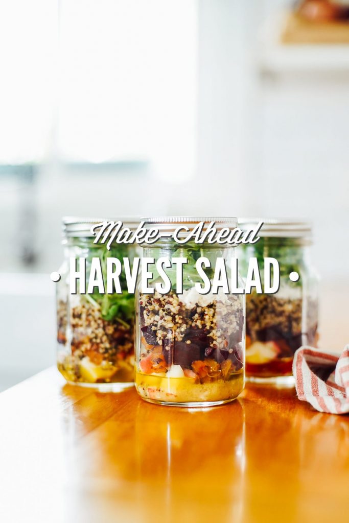 Fall Salad In a Jar