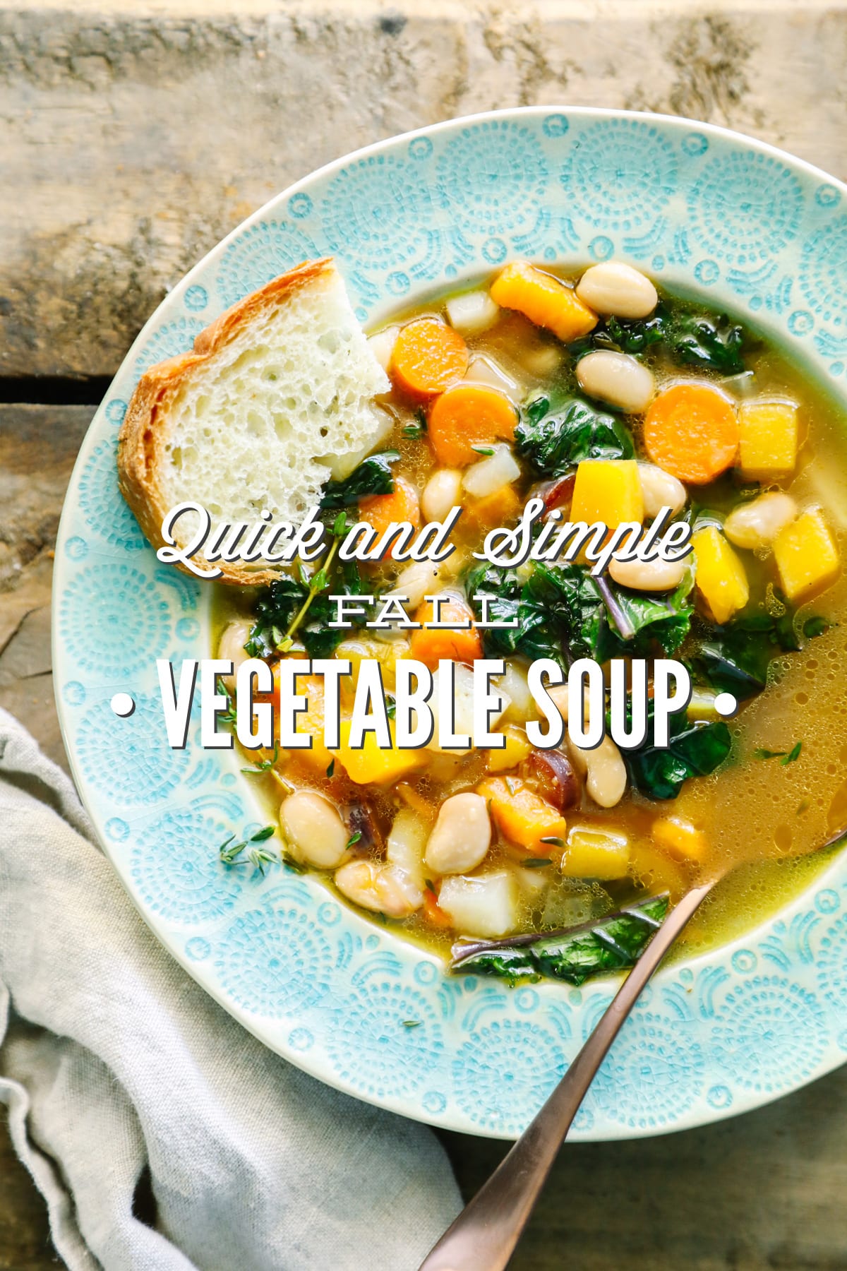 Quick and Simple Fall Vegetable Soup