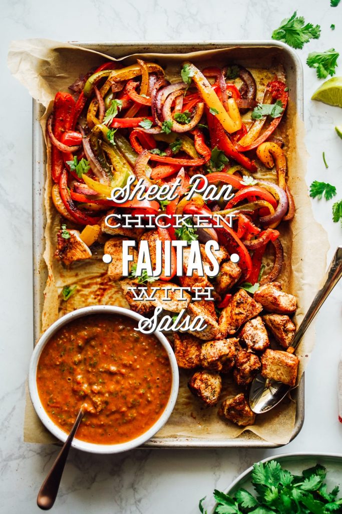 Sheet Pan Chicken Fajitas