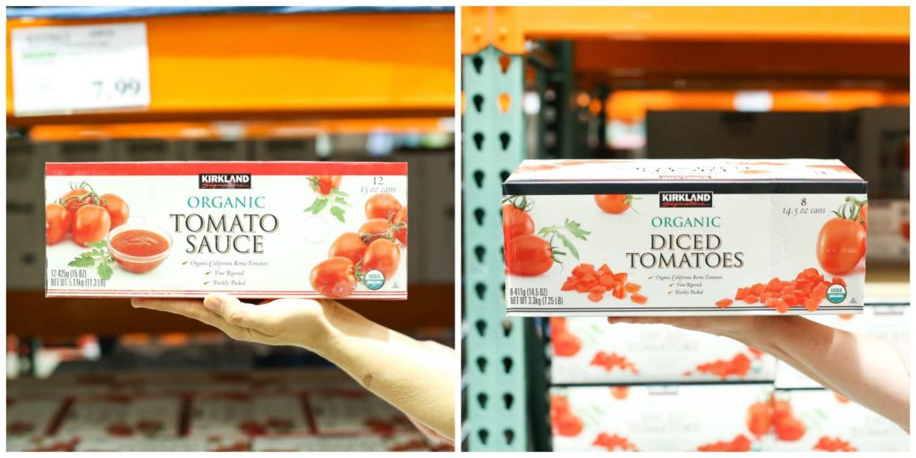 Shopping for real food at Costco! This list is awesome! Includes pictures and a printable shopping guide. Find healthy, low-cost real food options at Costco.