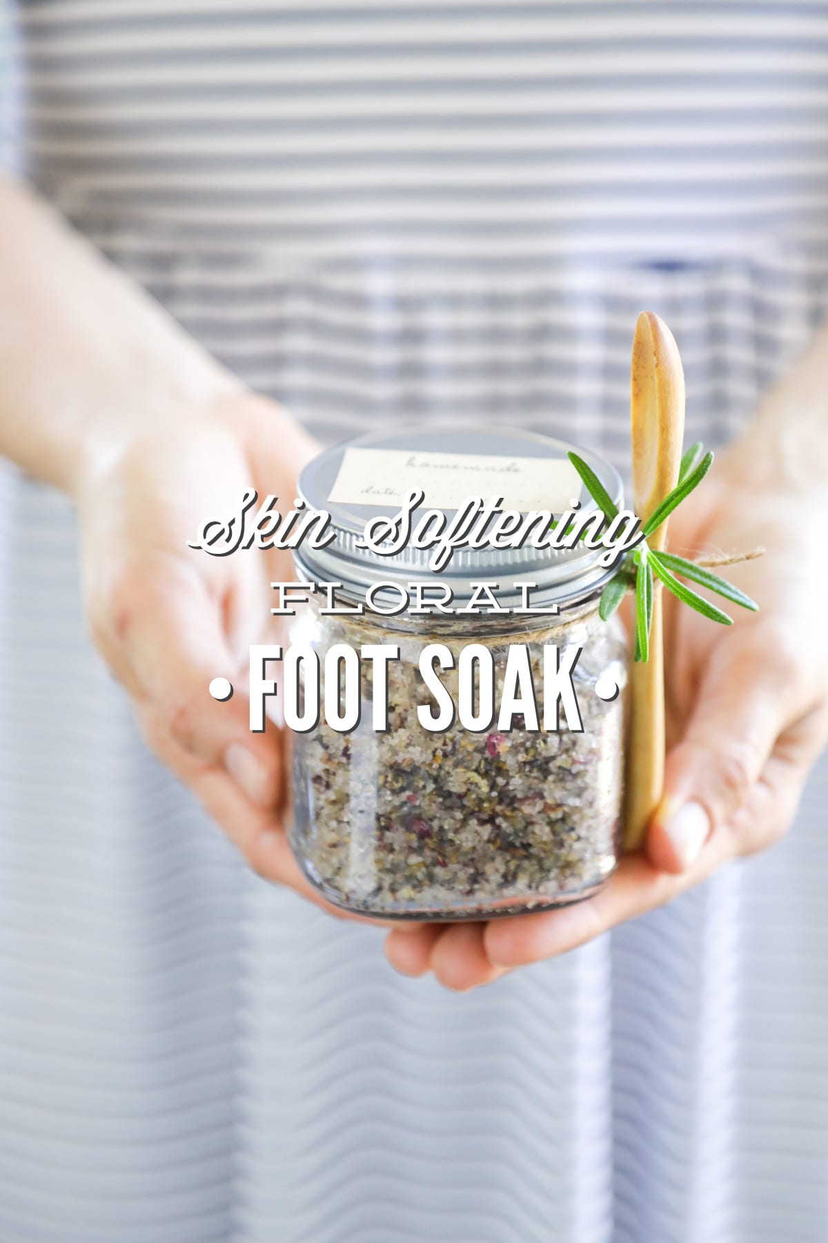 Skin Softening Floral Foot Soak