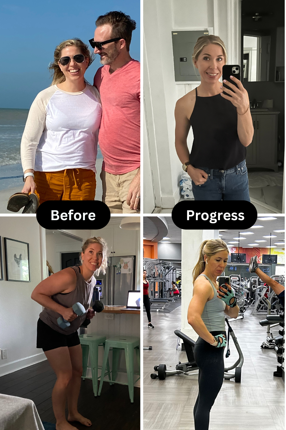 Faster way progress photos.