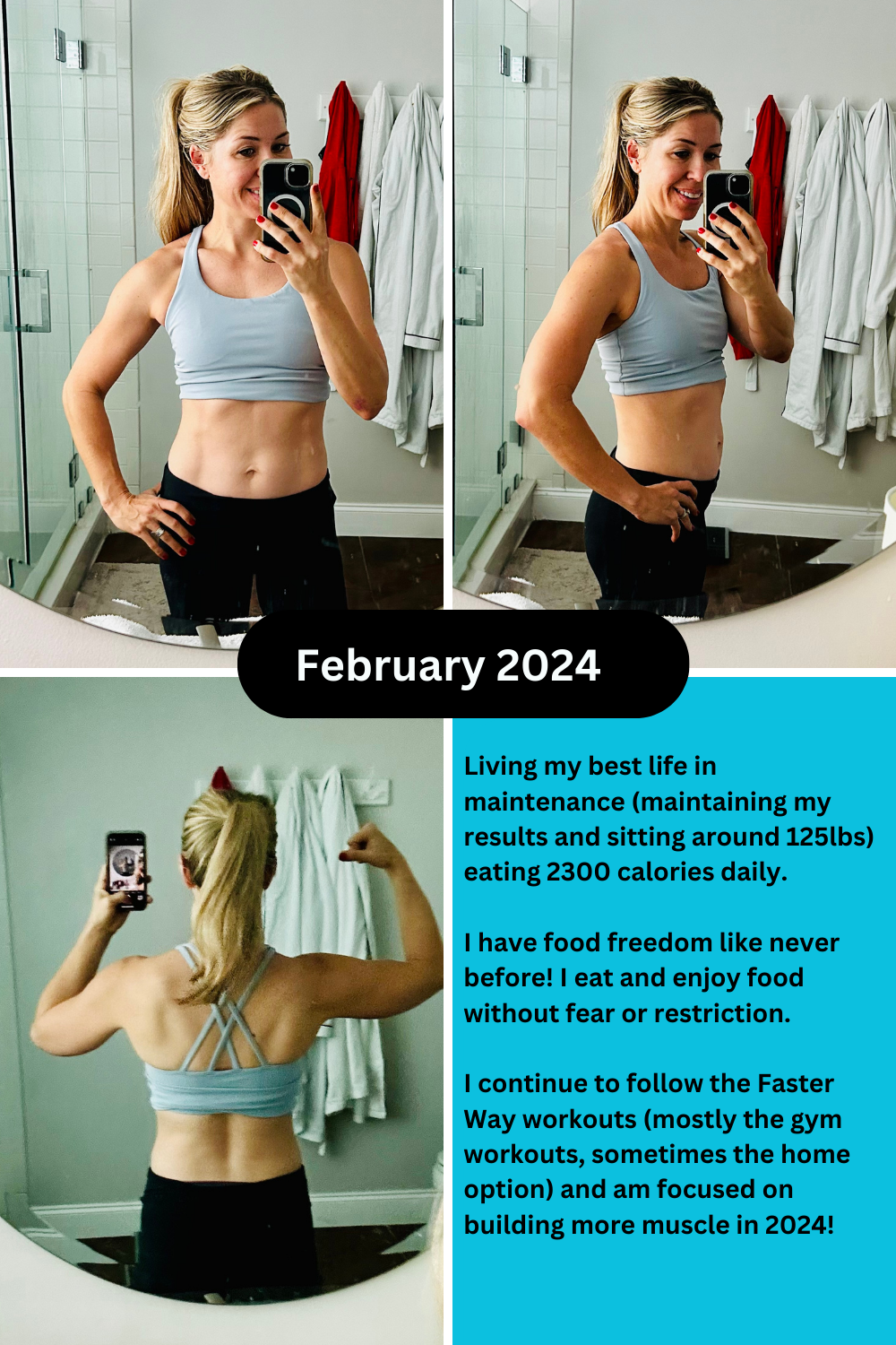 Body photos from February 2024. 